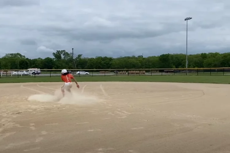 Softball Head First Sliding Techniques