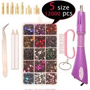 Meircy Rhinestone Applicator Setter- 12000pcs - 5 Tips