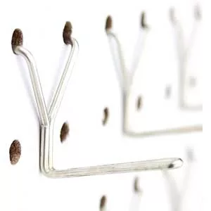 Stainless Steel Pegboard Hooks | 50-Pack | 1