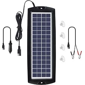Sunway Solar Battery Trickle Charger & Maintainer