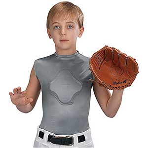 youth baseball heart guard shirt