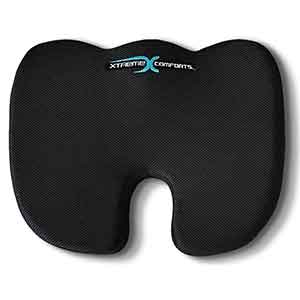 Coccyx Orthopedic Memory Foam Seat Cushion