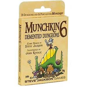 Munchkin 6 - Demented Dungeons Expansion Deck Pack