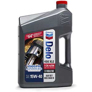 Delo XLE 400 Synthetic Blend Oil, 15W40