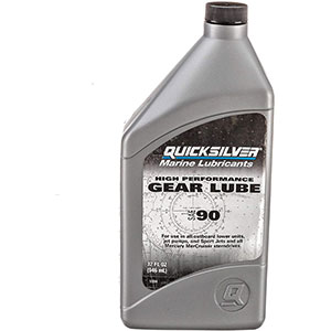 High-Performance SAE 90 Gear Lube From Quicksilver