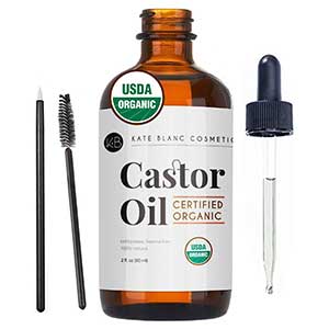 Kate Blanc’s Castor Oil, Eyelashes, Eyebrows, Hair