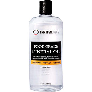 Mineral Oil For Cutting Boards, Countertops And Butcher Blocks - Food Safe