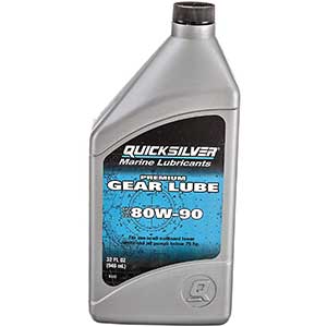 Quicksilver's Premium Gear Lube 80W-90