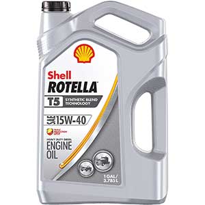 Shell Rotella T5 Engine Oil, SAE 15W-40