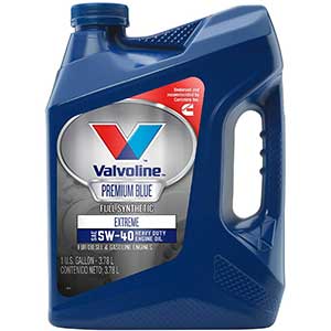 Valvoline Premium 5W-40 Oil, Full Synthetic Engine 