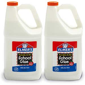 Elmer’s Liquid School Glue, Washable, 1 Gallon