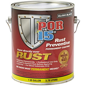 Gloss Black Rust Preventive Paint - 1 Gallon, Lead-Free