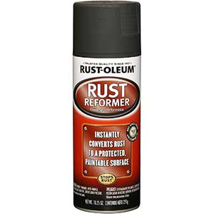 Rust-Oleum Automotive Rust Reformer Spray, Black, Country Of Origin-United States