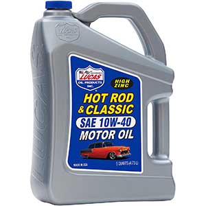 Lucas HP Racing Oil With Zinc - SAE 10W-40 - 5 Quarts