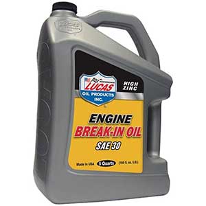 Lucas Racing Oil With Zinc - 5 Quarts