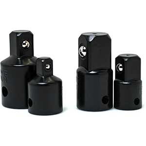 Bastex Impact Socket Adapter & Reducer Set | 4-Piece Set