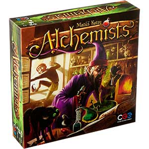 Czech Worker Placement Games: Alchemists