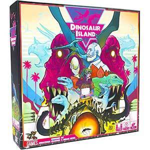 Pandasaurus Worker Placement Games: Dinosaur Island