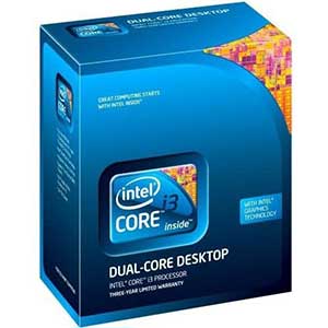 Intel Core I3-550 LGA 1156 CPU | 3.2 GHz | 4 MB