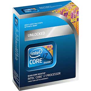 Intel Core I7-875K LGA 1156 CPU | 3.60 GHz | 8 MB