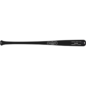 Louisville Maple Wooden Bats For Baseball | Black Finish | 30-34