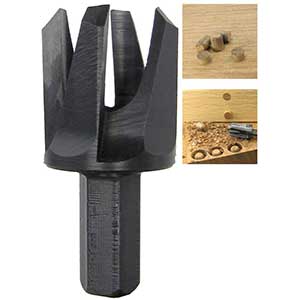 Make It Snappy Plug Cutter | Hard Steel | Hex Drive | Tapered