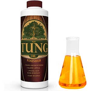 Pure Tung Stain For Exterior Wood Door | Classic Appeal | 32oz