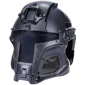 Sunris Tactical Ballistic Helmet | Steel Mesh Lens | Full Face