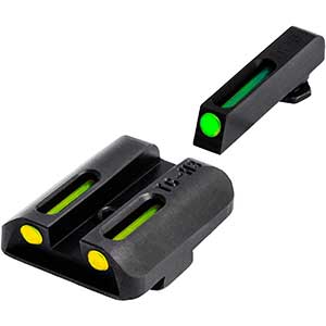 TRUGLO TFO Fiber Optic Sights | Yellow Rear