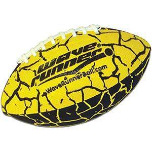 Wave Runner Grip It Waterproof Nerf Football | Size 9.25 Inches | With Sure-Grip Technology