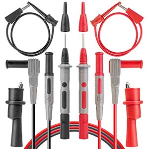 AstroAI Multimeter Test Leads Kit | Probes & Alligator Clips | 8pcs