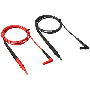 Fluke TL175 Multimeter Test Leads | TwistGuard | 2 Mm Probe Tips