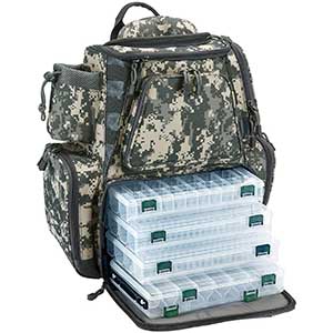 Piscifun Tackle Backpack | Waterproof | Rain Cover | 4 Box