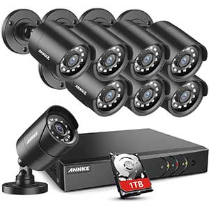 ANNKE 16CH DVR Security System | 5MP Cams | 1TB HDD | IP66