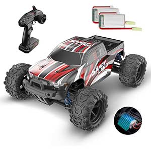 DEERC 4WD RC Monster Truck | 40+ Min Play | 30+ Mph | 1:18