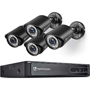 HeimVision 8CH DVR Security System | 4pcs Cams | Motion Alert