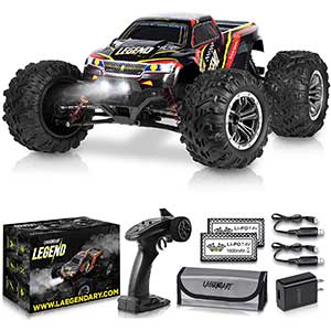 LAEGENDARY RC Monster Truck | Off-Road | 40+ Min Play | 48+ Kmh