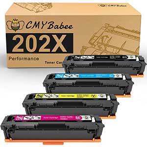 CMYBabee Compatible Toner Cartridges | 4 Packs