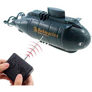 Tipmant Nuclear RC Submarine | Electric Dive | Auto On/Off