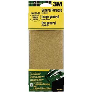 3M General Purpose Sandpaper For Removing Paint From Wood