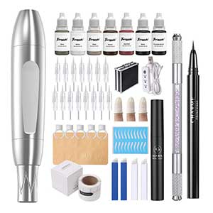 Charme Microblading Kit | 15pcs Cartridge Needles | 7pcs Pigments