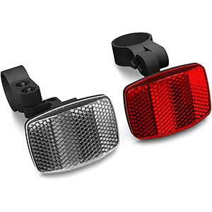 LGEGE Bike Reflectors | Two Lights